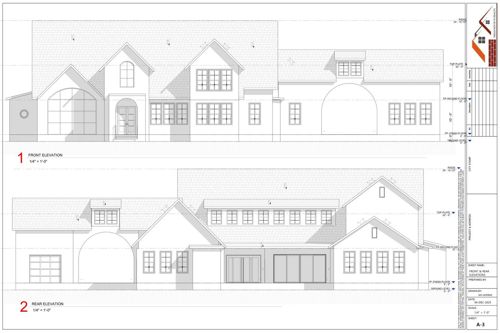 Residential project drawing