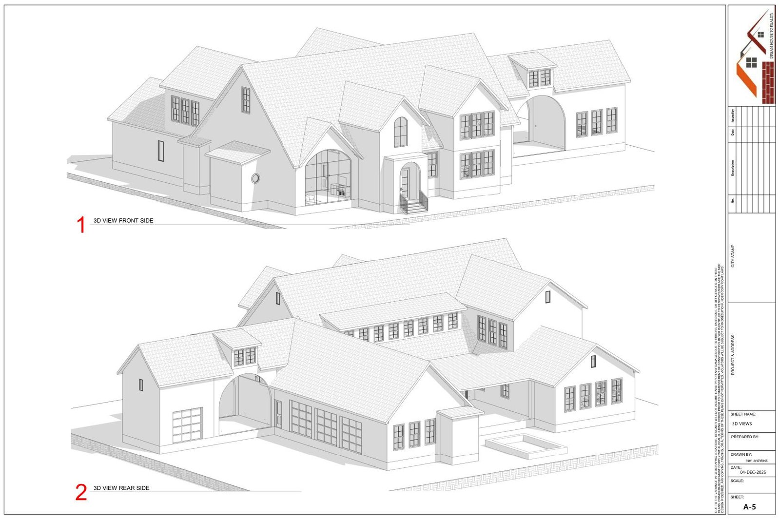 Residential project drawing